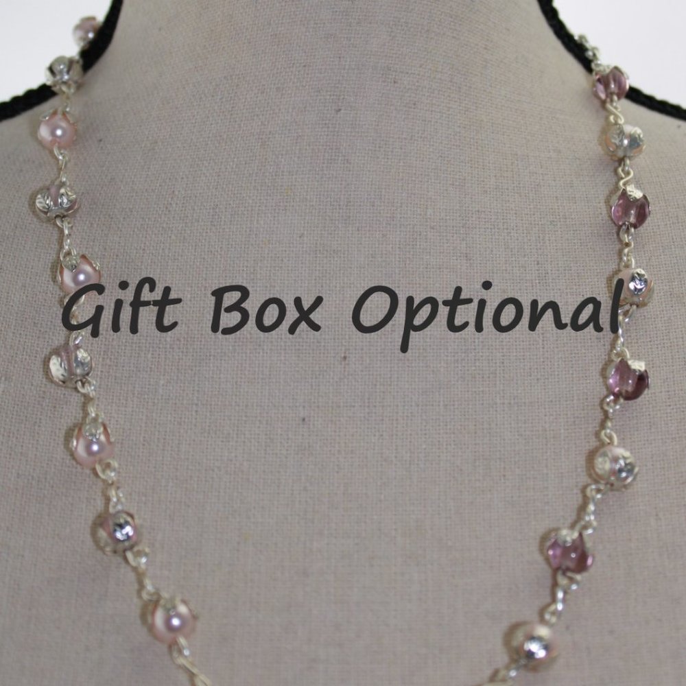 Pastel Floral Necklace